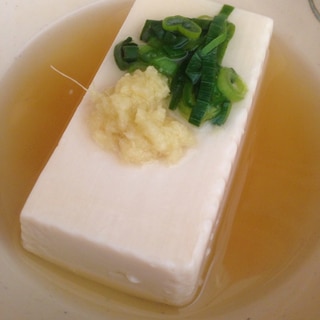 豆腐のシンプル♪シンプル♪あんかけ★
